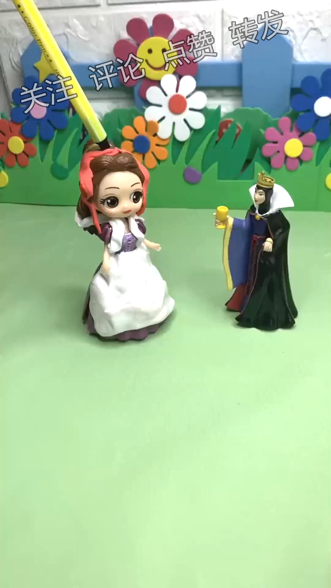 白雪公主玩具故事原创动画玩具小故事儿童故事幼儿教育玩具儿童玩具