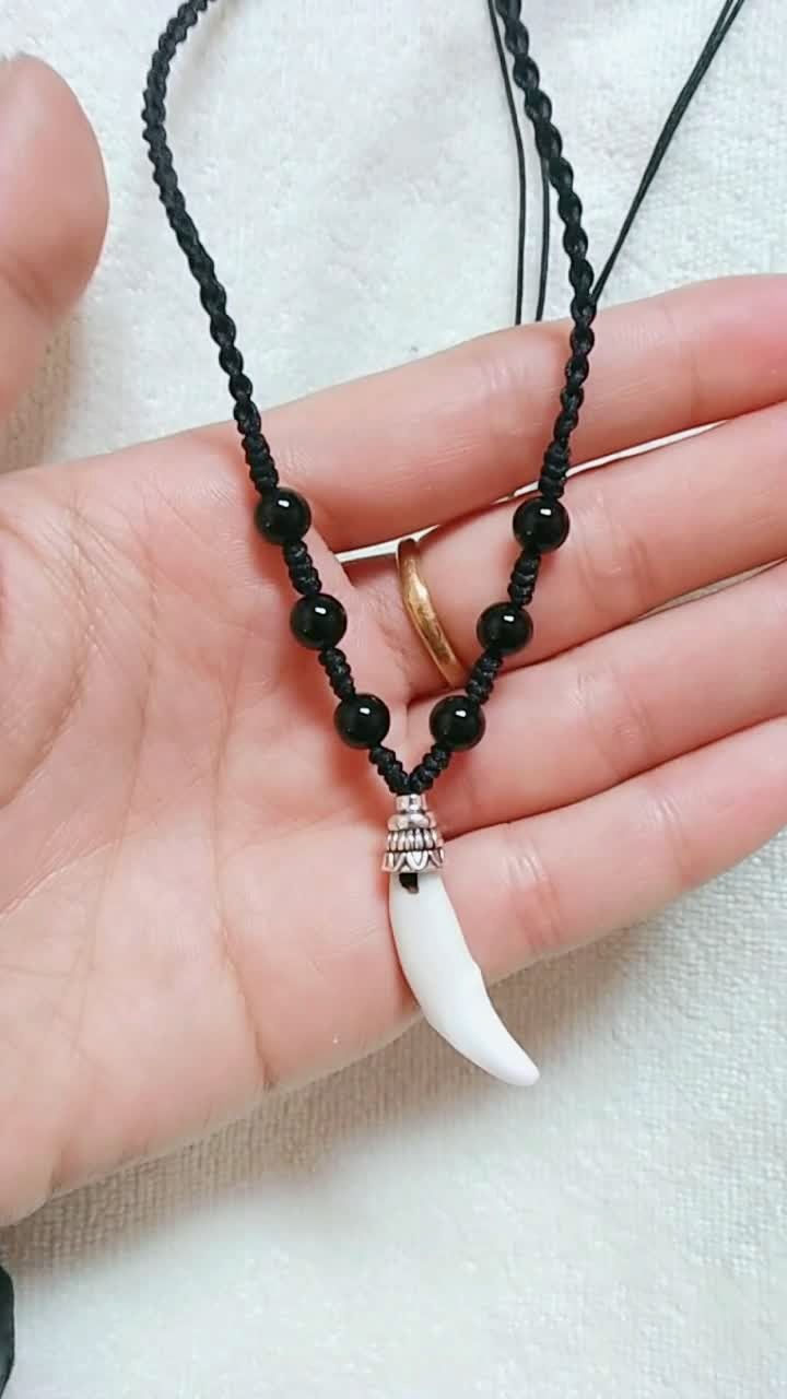 狗牙项链完成啦