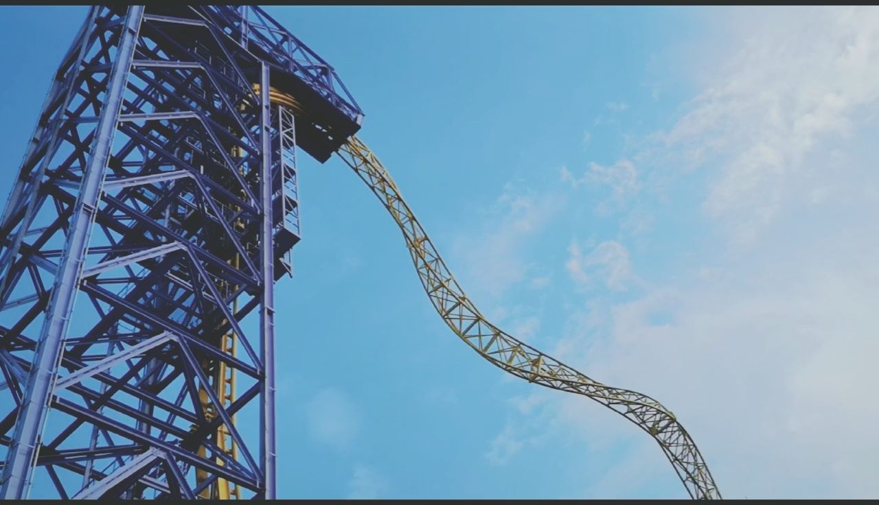 过山车 暴风眼 风暴摩托…专治各种高血压心脏病冠心病98嗓子已喊哑