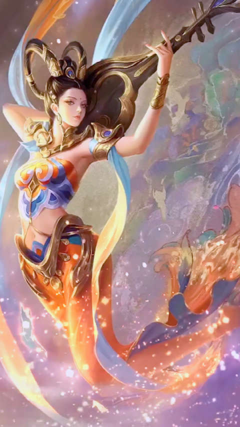 王者荣耀:杨玉环遇见飞天