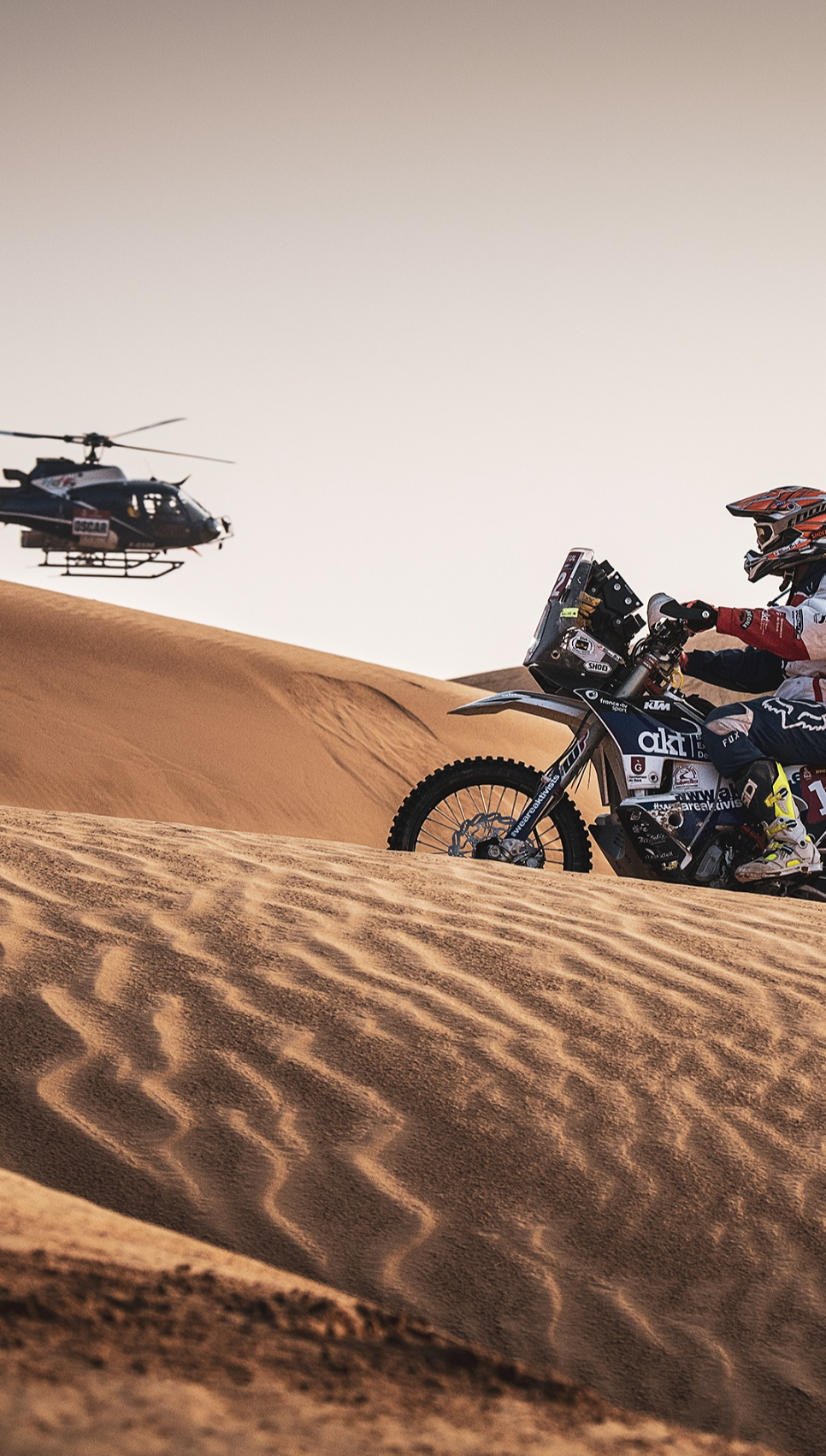 2021摩托车组第8赛段成绩快报#达喀尔拉力赛