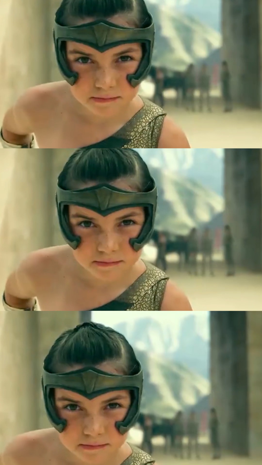 电影《神奇女侠1984》:小时候的戴安娜vs长大后的戴安娜,这颜值真不是