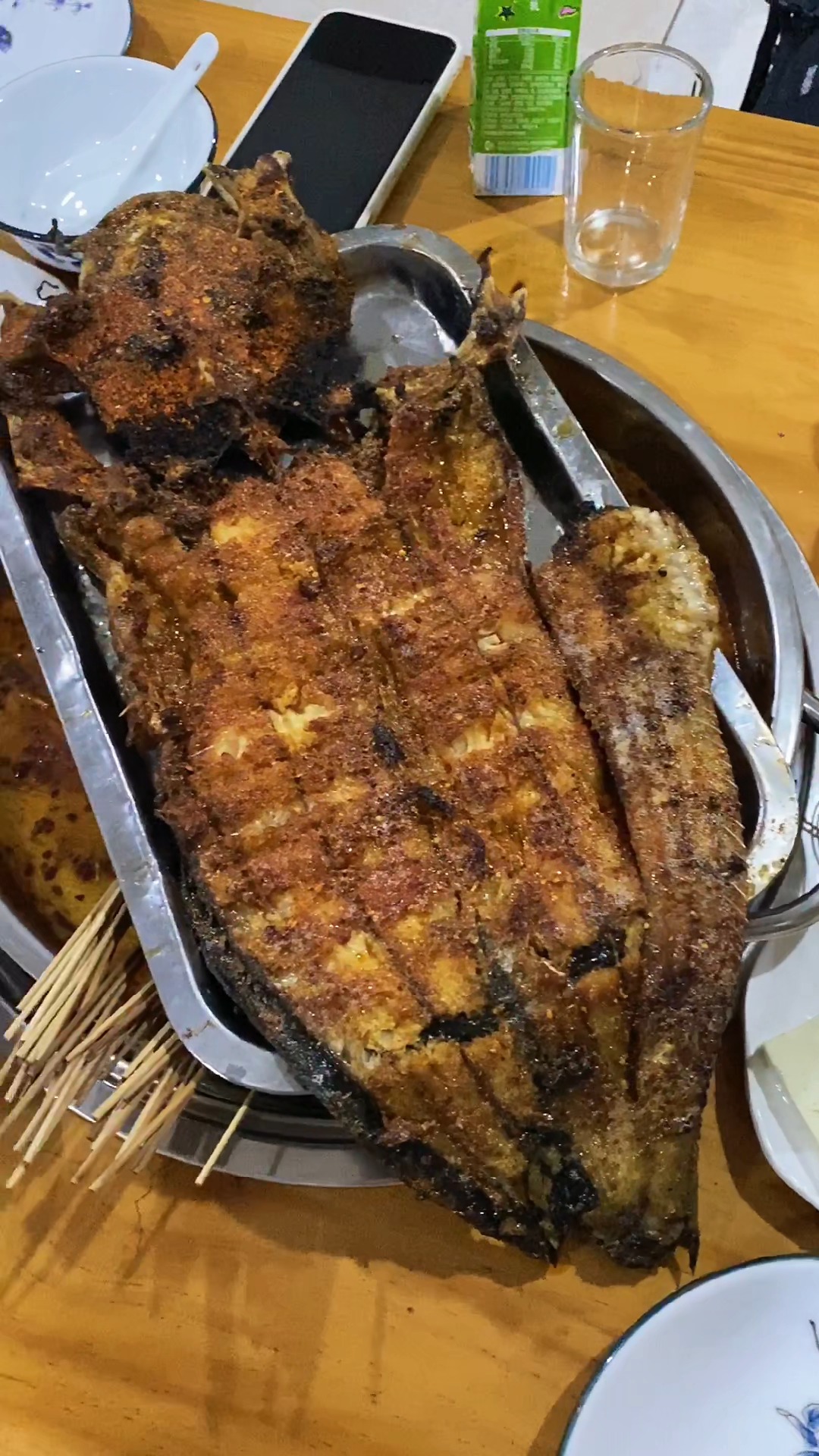 这个烤鲶鱼,味道很不错呦. #烤鲶鱼