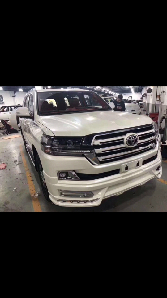 酷路泽5700丐版全车豪华大改,改完这个样子属实没毛病[强][强][强]