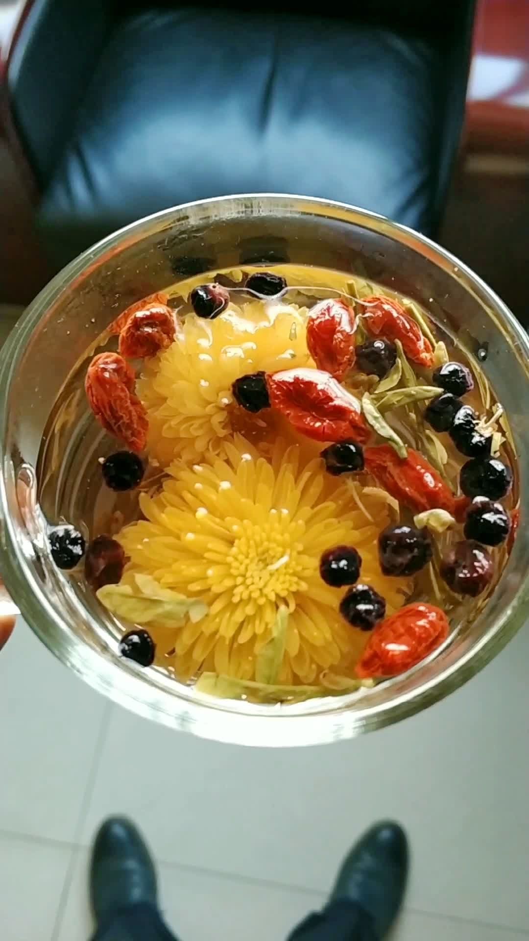 养生杞菊茶,滋肾养肝明目