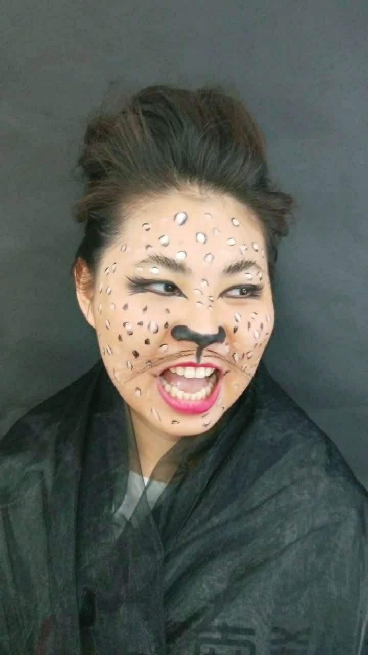 学员豹子妆造型练习