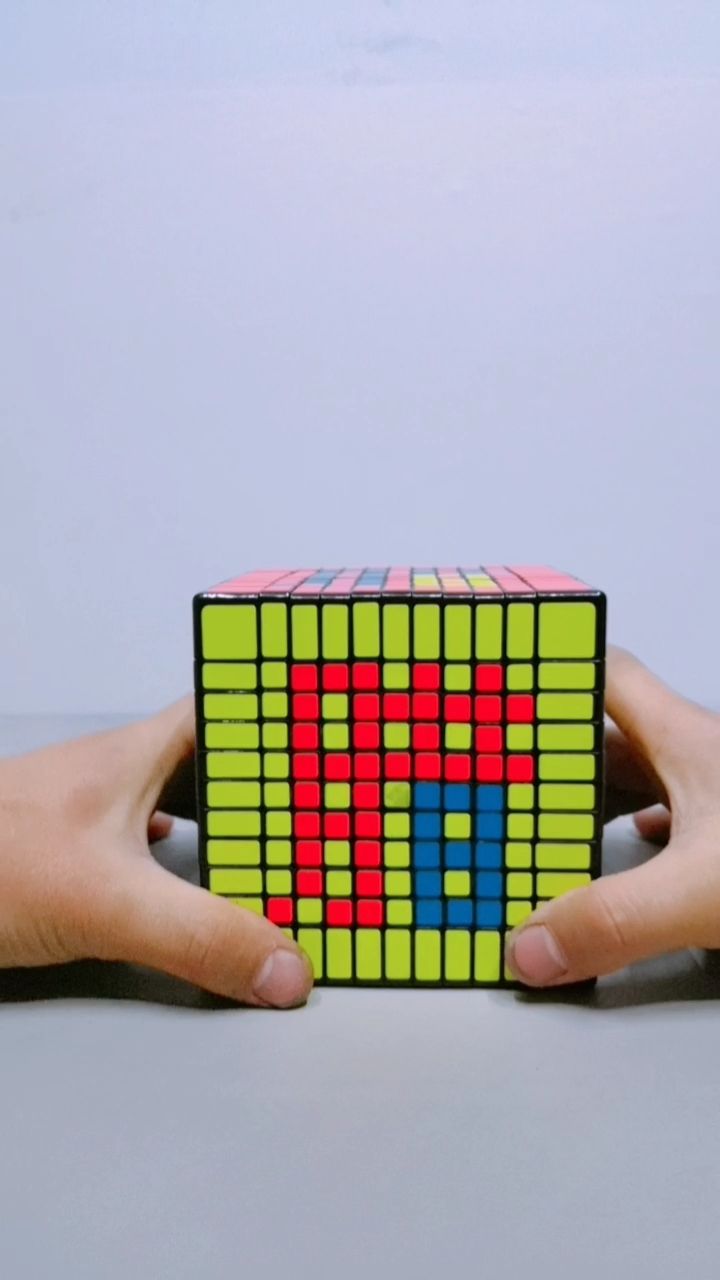 十一阶魔方拼字——腊