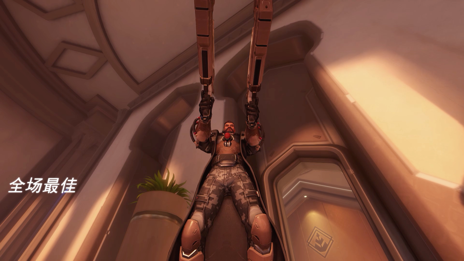 ow# #死神# 绿洲城.街机模式未知英雄,谜之五杀.转得开心不?开心!