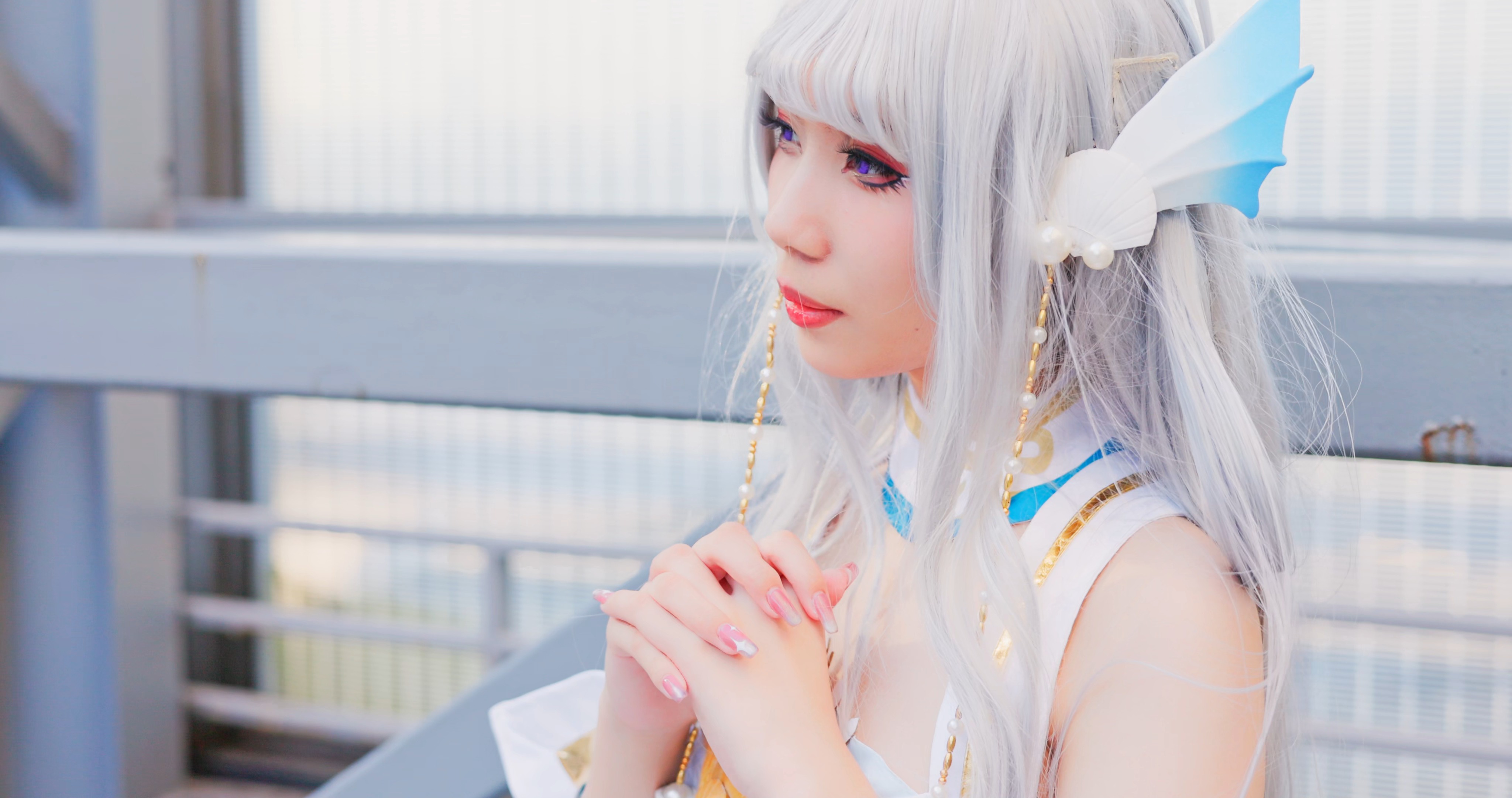 2021杭州国漫天台上西施cos 横拍#杭州国漫#杭州漫展#王者荣耀cos