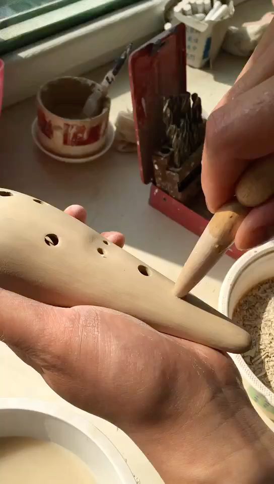 手工制作陶笛