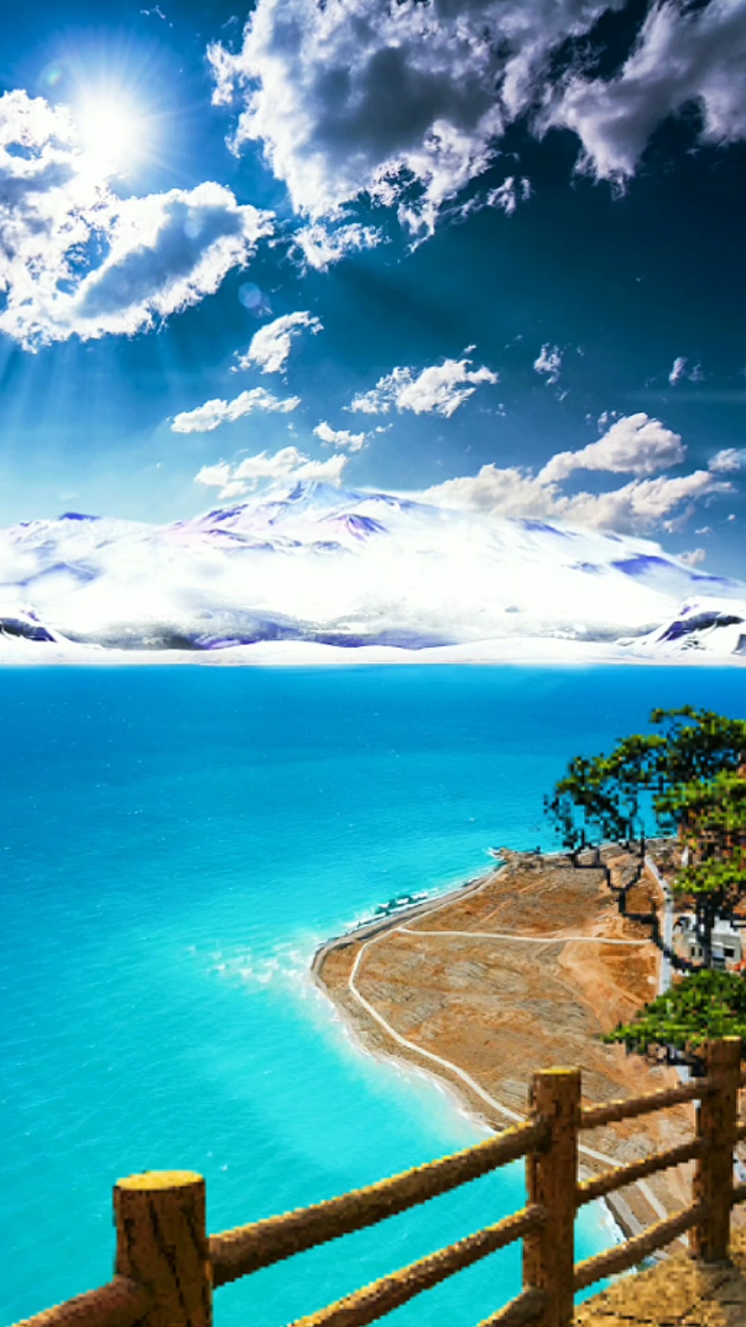 蓝是澄澈,白是圣洁,向海风许愿,在山海相见-青海湖#风景 #青海湖