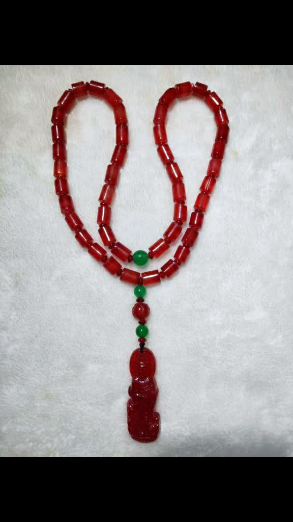 红翡项链