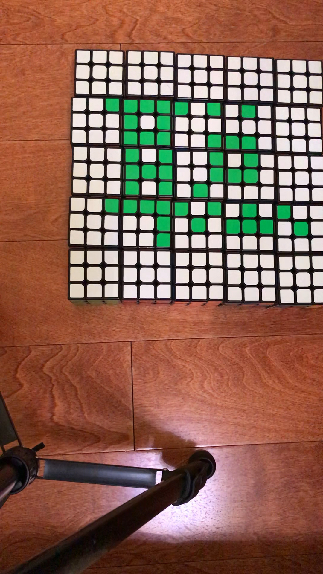 三阶魔方拼字一个聪,有点丑96