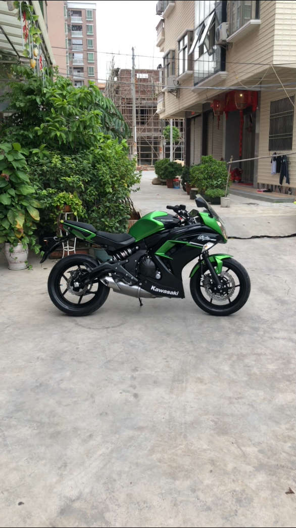 川崎忍者ninja 400r er-4f 2014年 日本版 原始公里900多 准新车况