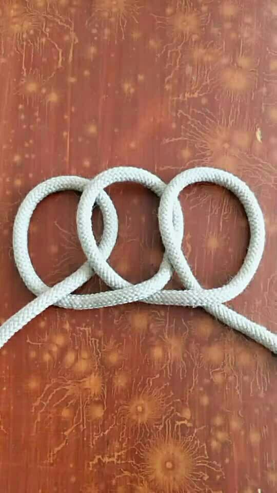 越拉越紧! 缩绳结