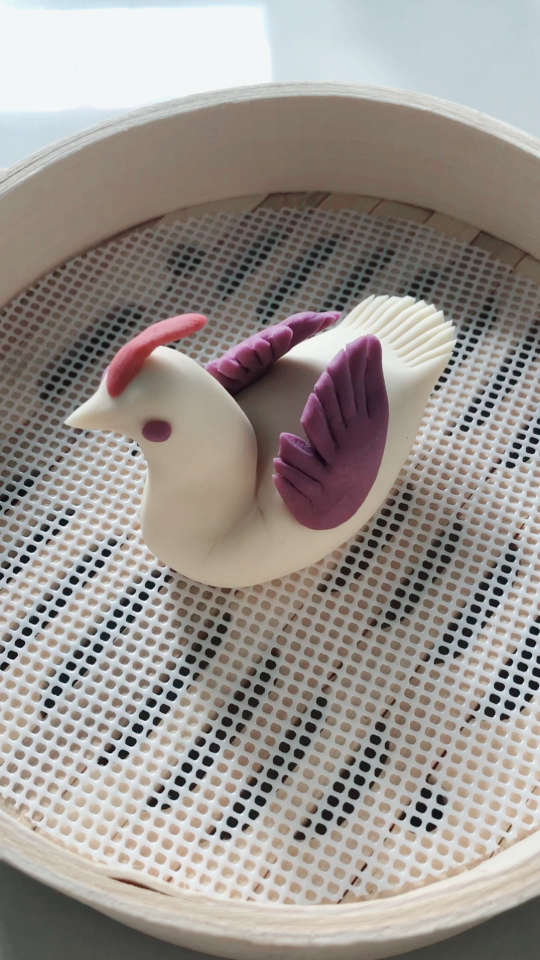 一鸡独秀花样馒头