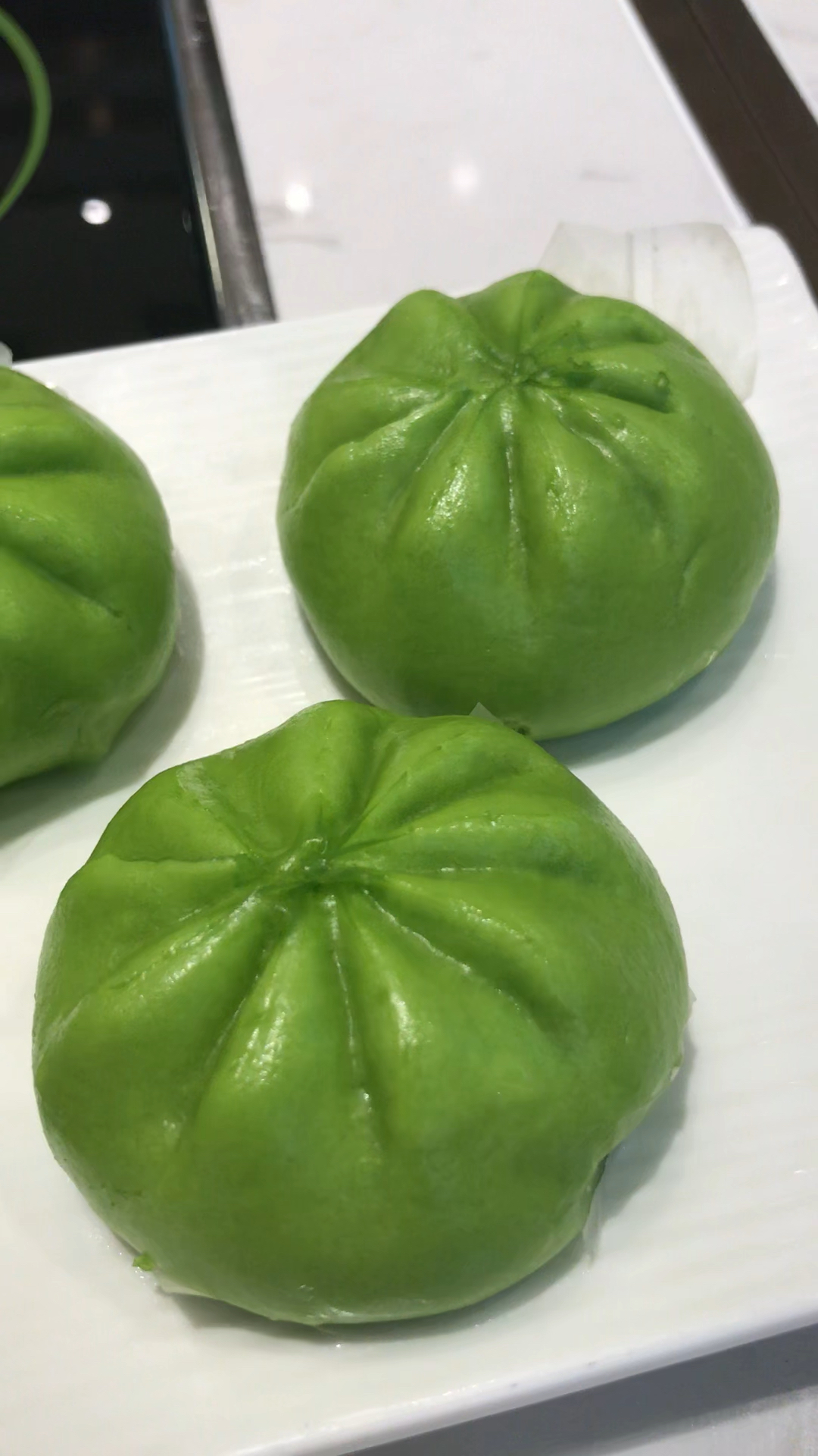 绿色的包子你们吃过吗